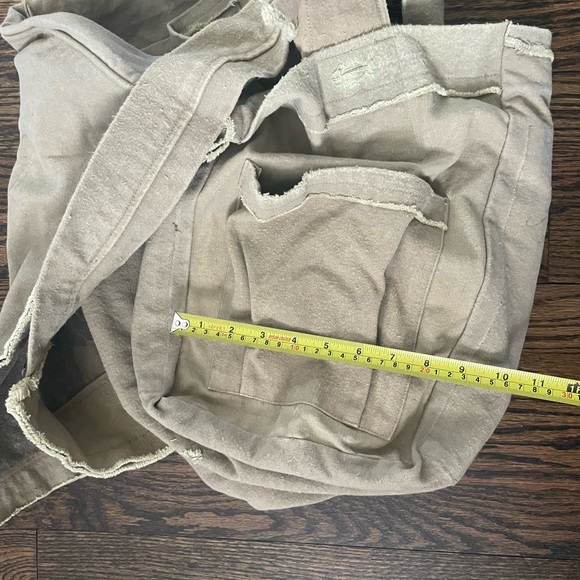 Magnolia Pearl Vincent Van Gogh Artist Satchel wheatfield canvas, OOAK tote - Picture 12 of 12